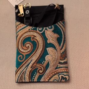 Elegant Paisley Mini Bag